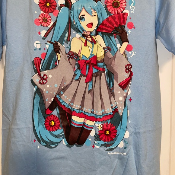 New hatsune miku shirt sz Small - Picture 3 of 4